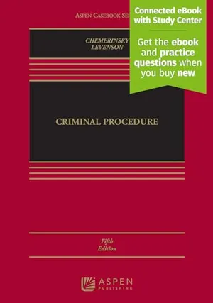 Book Cover: Criminal Procedure: Connected Ebook With Study Center (Aspen Casebook)