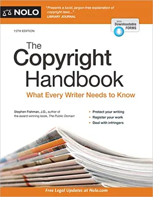Book Cover: Copyright Handbook, The: What Every Writer Needs to Know