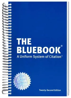 Book Cover: The Bluebook: A Uniform System of Citation