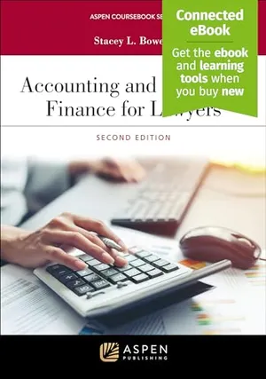 Book Cover: Accounting and Corporate Finance For Lawyers: [Connected eBook] (Aspen Coursebook Series)