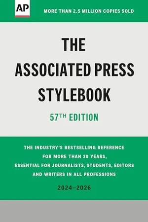 Book Cover: The Associated Press Stylebook: 2024-2026