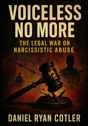 Voiceless No More: The Legal War on Narcissistic Abuse (Narcissistic Psychological Warfare: The Voiceless Justice Series) Book Cover: Voiceless No More: The Legal War on Narcissistic Abuse (Narcissistic Psychological Warfare: The Voiceless Justice Series)