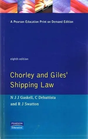 Book Cover: Chorley and Giles' shipping law
