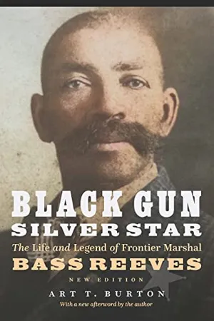 Book Cover: Black Gun, Silver Star: The Life and Legend of Frontier Marshal Bass Reeves (Race and Ethnicity in the American West)