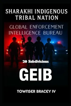 Book Cover: Sharakhi Indigenous Tribal Nation: Global Enforcement Intelligence Bureau (GEIB) 20 subdivisions