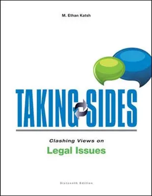 Book Cover: Taking Sides: Clashing Views on Legal Issues, 16th Edition