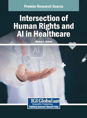 Book Cover: Intersection of Human Rights and AI in Healthcare