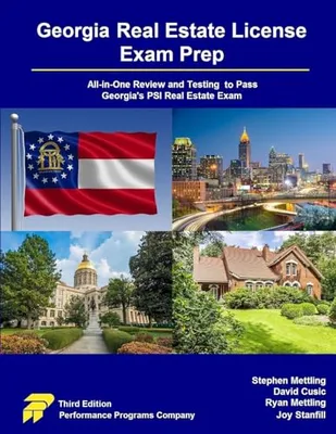 Book Cover: Georgia Real Estate License Exam Prep: All-in-One Review and Testing to Pass Georgia's PSI Real Estate Exam