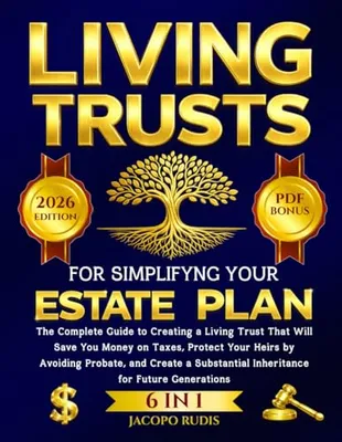 Book Cover: Living Trusts for Simplifying Your Estate Plan: The Complete Guide to Creating a Living Trust That Will Save You Money on Taxes, Protect Your Heirs by ... Inheritance for Future Generations