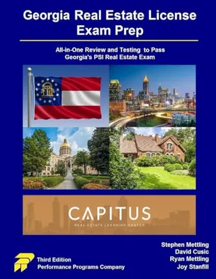 Book Cover: Georgia Real Estate License Exam Prep: Capitus Real Estate Learning Center Edition