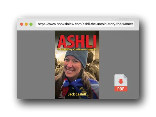 PDF Preview of the book ASHLI: The Untold Story of the Women of January 6