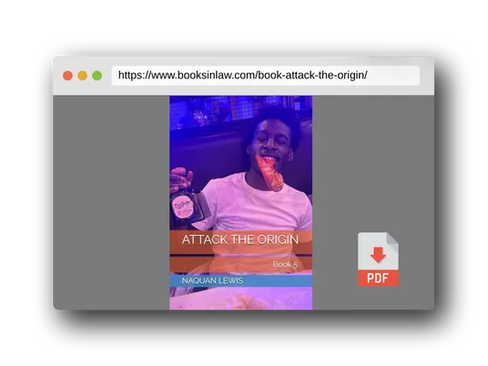 PDF Preview of the book BOOK 5 ATTACK THE ORIGIN