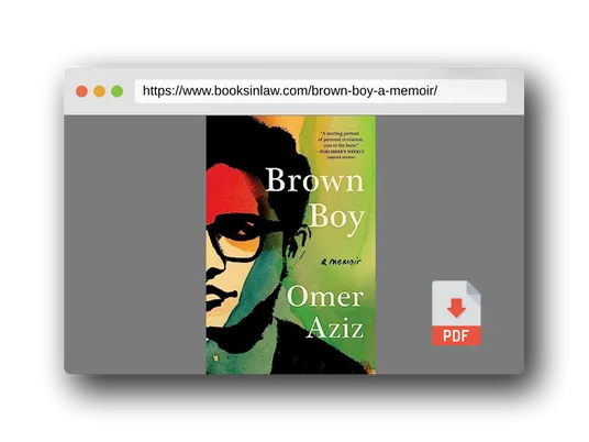 PDF Preview of the book Brown Boy: A Memoir