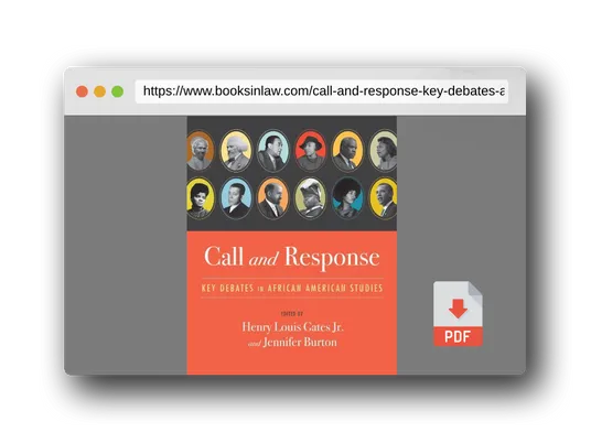 PDF Preview of the book Call and Response: Key Debates in African American Studies