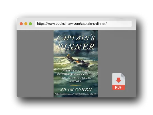 PDF Preview of the book Captain's Dinner