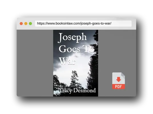 PDF Preview of the book Joseph Goes To War