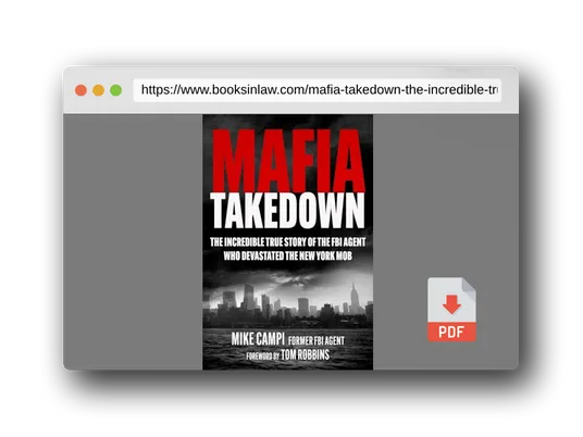 PDF Preview of the book Mafia Takedown: The Incredible True Story of the FBI Agent Who Devastated the New York Mob