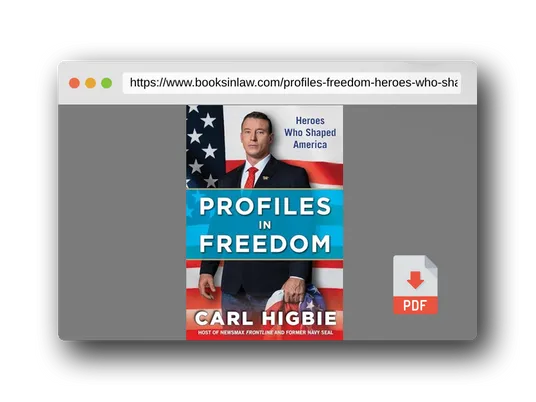 PDF Preview of the book Profiles in Freedom: Heroes Who Shaped America with a Foreword by Senator Markwayne Mullin