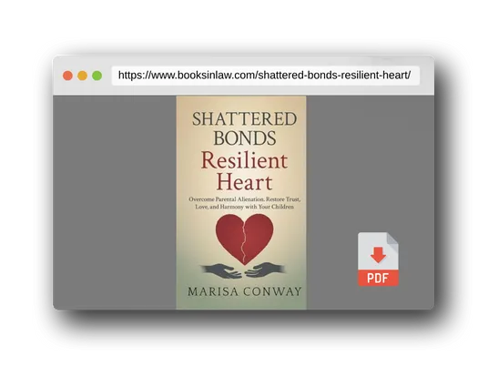 PDF Preview of the book Shattered Bonds Resilient Heart