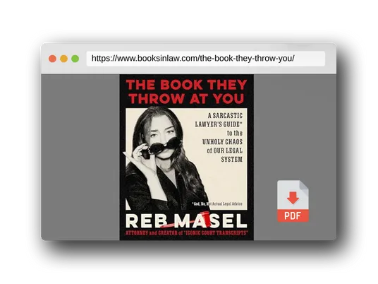 PDF Preview of the book The Book They Throw At You