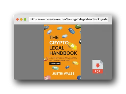 PDF Preview of the book The Crypto Legal Handbook: A Guide to the Laws of Crypto, Web3, and the Decentralized World