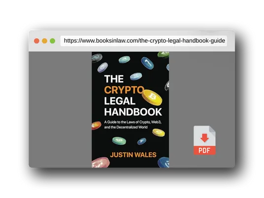 PDF Preview of the book The Crypto Legal Handbook: A Guide to the Laws of Crypto, Web3, and the Decentralized World