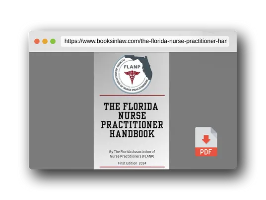 PDF Preview of the book The Florida Nurse Practitioner Handbook