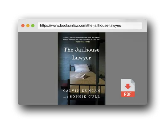 PDF Preview of the book The Jailhouse Lawyer