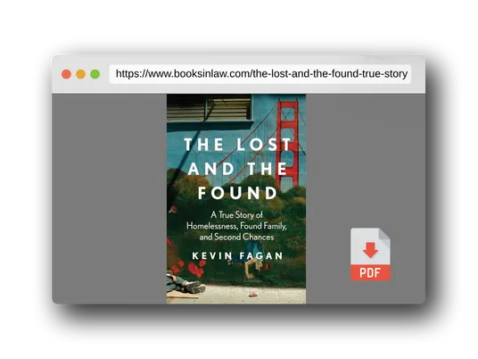 PDF Preview of the book The Lost and the Found: A True Story of Homelessness, Found Family, and Second Chances
