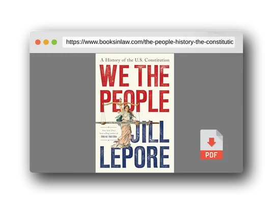 PDF Preview of the book We the People: A History of the U.S. Constitution