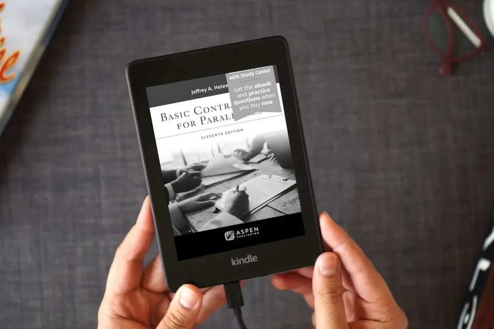 Read Online Basic Contract Law for Paralegals [Connected eBook with Study Center] (Aspen Paralegal Series) as a Kindle eBook