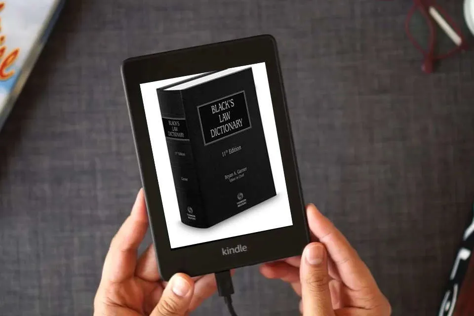 Read Online Black’s Law Dictionary, 11th Edition (BLACK'S LAW DICTIONARY (STANDARD EDITION)) as a Kindle eBook