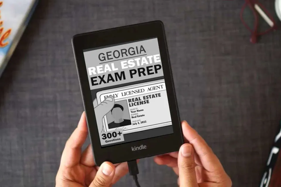 Read Online Georgia Real Estate License Exam Prep - Real Estate Broker Exam Prep Georgia Test - Real Estate Law Study Guide (National Real Estate Exam) as a Kindle eBook