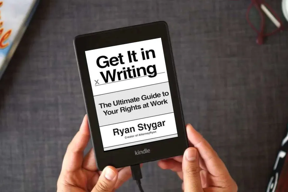 Read Online Get It in Writing: The Ultimate Guide to Your Rights at Work as a Kindle eBook