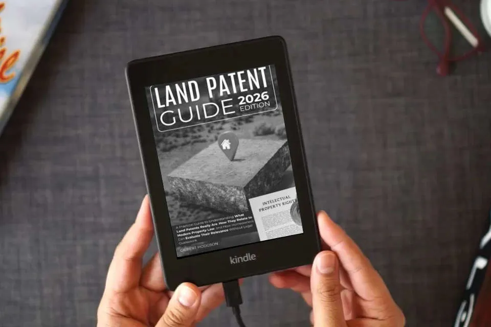 Read Online Land Patent Guide: A Practical Guide to Understanding What Land Patents Really Are, How They Relate to Modern Property Law, and How Homeowners Can Evaluate Their Relevance Without Legal Guesswork as a Kindle eBook