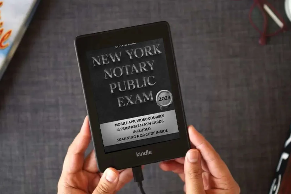 Read Online New York Notary Public Exam: Explore Essential Knowledge for Exam Mastery and Jumpstart Your New Career [II EDITION] as a Kindle eBook