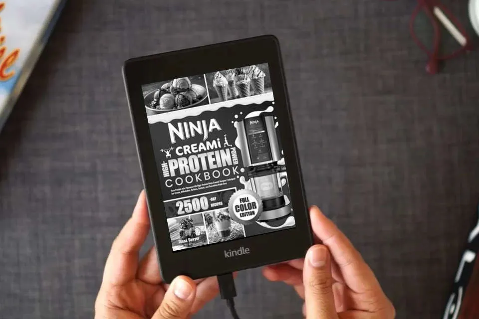 Read Online Ninja Creami High-Protein Power Cookbook: Turn Protein into Pleasure with High-Protein Ninja Creami Recipes | Indulgent Ice Cream, Milkshakes, Gelatos, Sorbets, and Smoothies Made Easy as a Kindle eBook