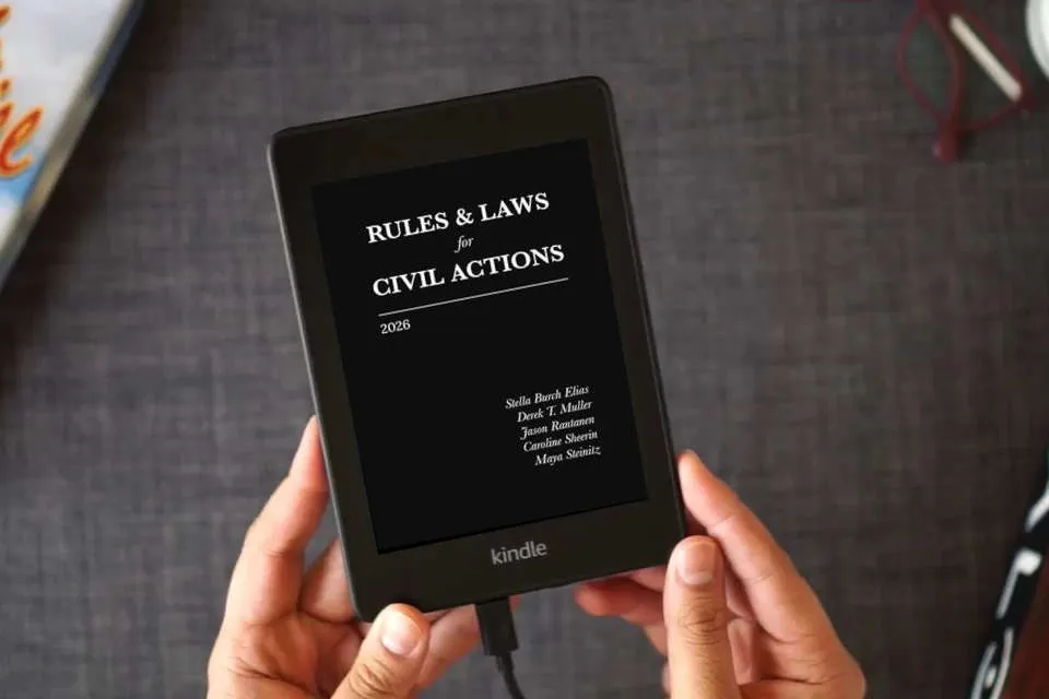 Read Online Rules and Laws for Civil Actions: 2026 as a Kindle eBook