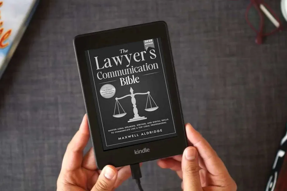 Read Online The Lawyer's Communication Bible: Master Legal Speaking, Writing, and Digital Skills to Communicate Like a Top Legal Professional as a Kindle eBook