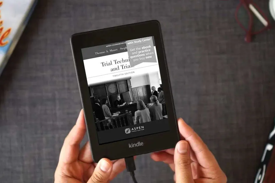 Read Online Trial Techniques and Trials: With Online Files, Study Center (Aspen Coursebook) as a Kindle eBook