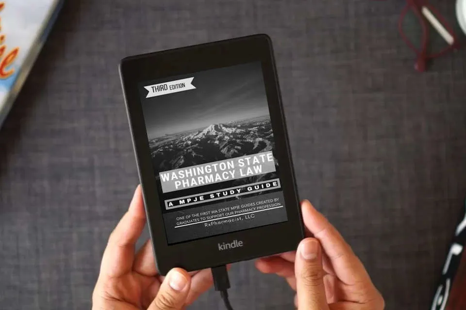 Read Online Washington State Pharmacy Law: A MPJE®Study Guide as a Kindle eBook